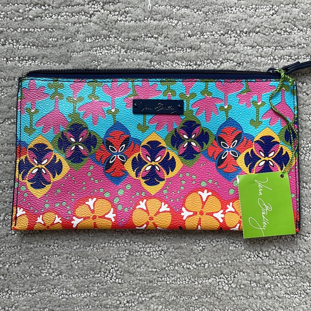 Colorful Vera Bradley Wristlet